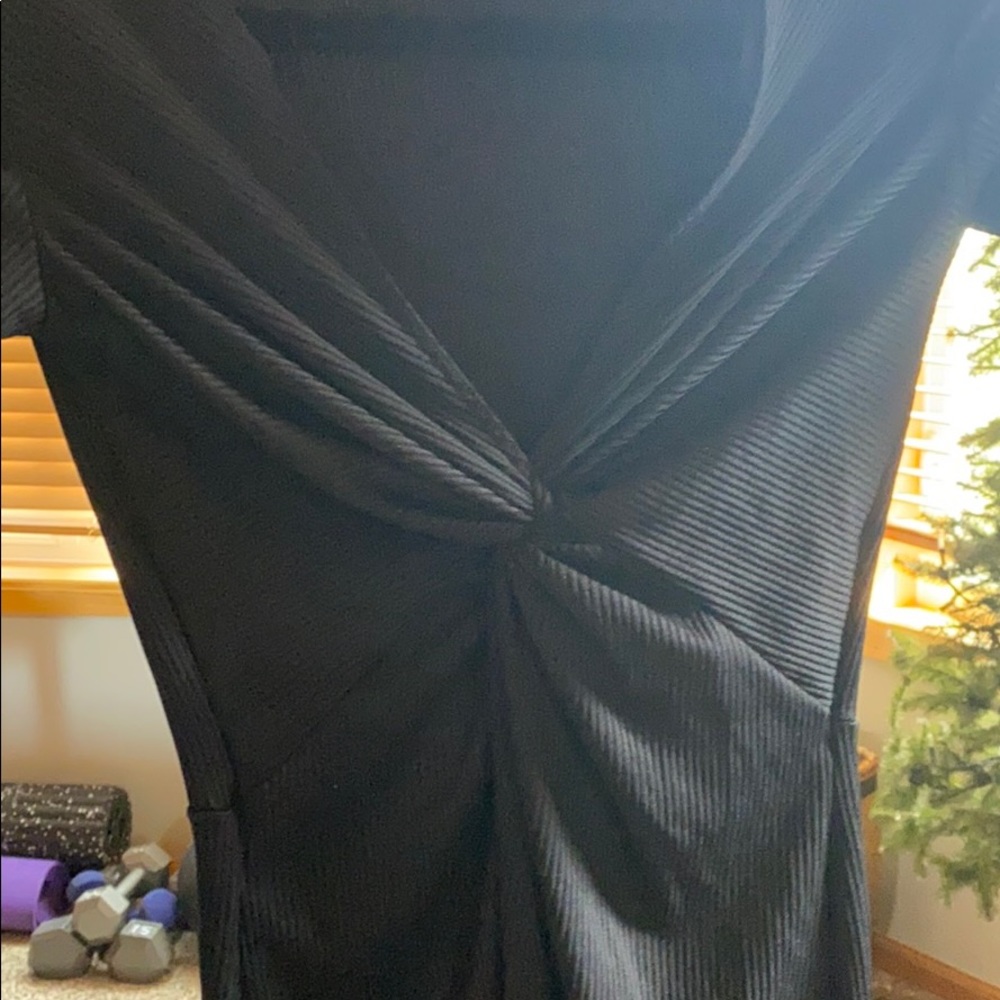 TOPSHOP BLACK MINI DRESS - Picture 4 of 5